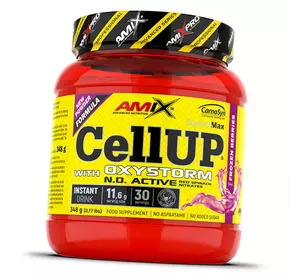 Предтрен для пампа с кофеином, CellUp Powder with Oxystorm, Amix Nutrition  348г Лесные ягоды (11135006)