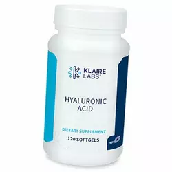 Гиалуроновая кислота, Hyaluronic Acid, Klaire Labs  120гелкапс (68517002)