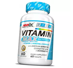 Мультивитамины, Vitamin Max Multivitamin, Amix Nutrition  60таб (36135013)