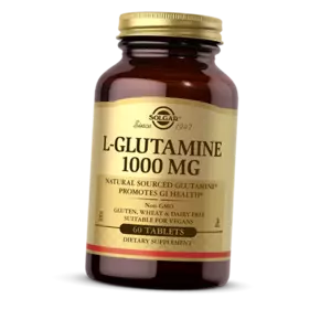 Глютамин, L-Glutamine 1000, Solgar  60таб (32313001)