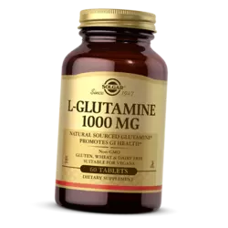 Глютамин, L-Glutamine 1000, Solgar  60таб (32313001)