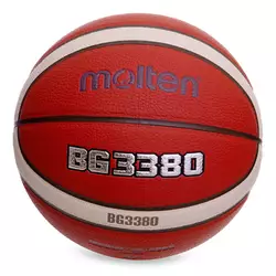 Мяч баскетбольный Composite Leather B7G3380   №7 Оранжевый (57483063)