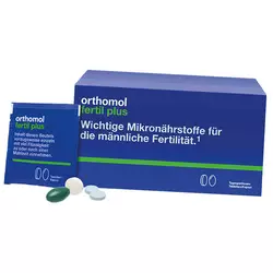 Витамины для мужчин для зачатия, Fertil Plus, Orthomol  30пакетов (36605012)