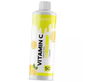 Жидкий Витамин С, Vitamin C Liquid, Ostrovit  500мл Лимон (36250045)