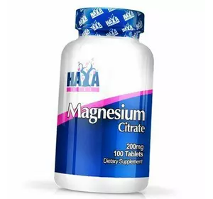 Магний Цитрат, Magnesium Citrate, Haya  100таб (36405075)