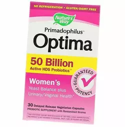 Женские Пробиотики, Primadophilus Optima Women's, Nature's Way  30вегкапс (69344005)
