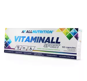 Витамины для спортсменов, VitaminALL Sport, All Nutrition  60капс (36003007)