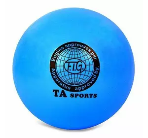 Мяч для художественной гимнастики TA Sports BA-GB75    Синий (60508023)