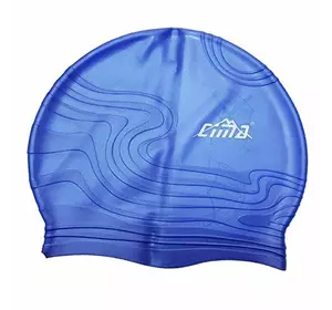 Шапочка для плавания Волна PL-1667 Cima   Синий (60437011)
