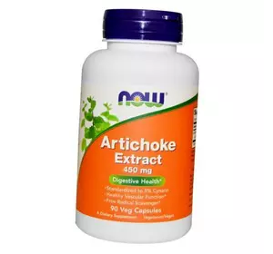 Артишока Экстракт, Artichoke Extract 450, Now Foods  90вегкапс (71128059)