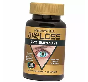 Комплекс для защиты и улучшения зрения, AgeLoss Eye Support, Nature's Plus  60капс (72375015)