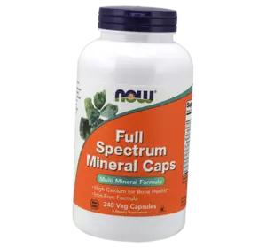 Мультиминеральный комплекс без железа, Full Spectrum Minerals, Now Foods  240вегкапс (36128038)