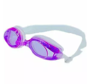 Очки для плавания с берушами Grilong F268    Прозрачно-фиолетовый (60429421)