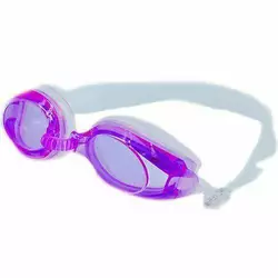 Очки для плавания с берушами Grilong F268    Прозрачно-фиолетовый (60429421)