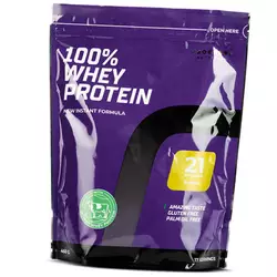 Концентрат Сывороточного Протеина, 100% Whey Protein New Instant Formula, Progress Nutrition  460г Банан (29461004)