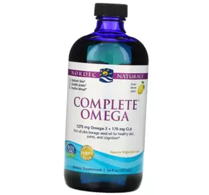 Жидкий Омега Комплекс, Complete Omega Liquid, Nordic Naturals  473мл Лимон (67352028)