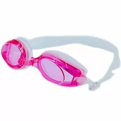 Очки для плавания с берушами Grilong F268 No branding   Прозрачно-розовый (60429421)