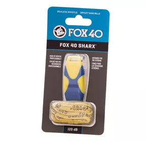 Свисток судейский Sharx Safety FOX40     Желто-синий (33508240)