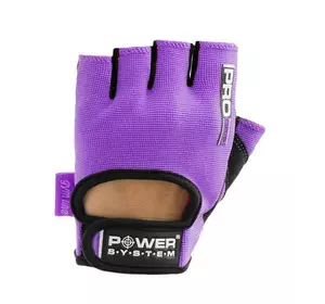 Перчатки для фитнеса женские Pro Grip PS-2250 Power System  S Фиолетовый (07227045)