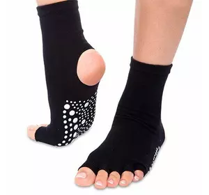 Носки для йоги FI-0439 FDSO  Один размер Черный (06508007)