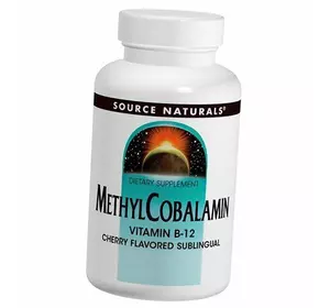 Витамин В12, Метилкобаламин, MethylCobalamin B-12, Source Naturals  60леденцов Вишня (36355083)