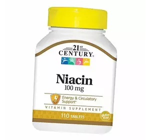 Ниацин, Niacin 100, 21st Century  110таб (36440007)