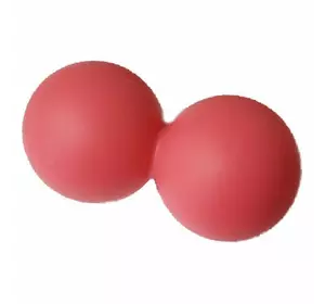 Массажер для спины DuoBall Massage Ball FI-1690 No branding    Темно-розовый (33429184)