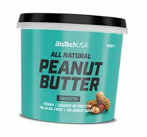 Арахисовая Паста, Peanut Butter, BioTech (USA)  1000г Однородный (05084012)