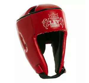 Шлем боксерский открытый LV-4293 Lev Sport  L Красный (37423003)