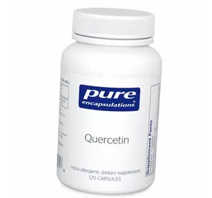 Кверцетин, Quercetin, Pure Encapsulations  120капс (70361008)