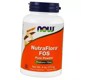 Фруктоолигосахариды, NutraFlora FOS, Now Foods  113г (69128003)