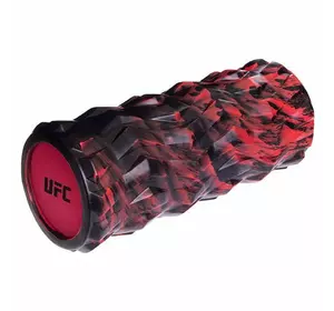 Роллер для йоги и пилатеса массажный UFC UHA-69722 UFC   33см Черно-красный (33512001)