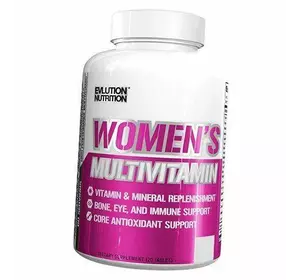 Витамины для женщин, Women's Multivitamin, Evlution Nutrition  120таб (36385002)