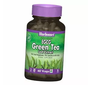 Экстракт листьев зеленого чая, EGCG Green Tea, Bluebonnet Nutrition  60вегкапс (71393008)
