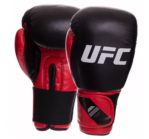 Перчатки боксерские Pro Compact UHK-69999 UFC  L Красно-черный (37512059)