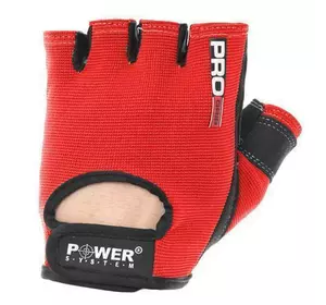 Перчатки для фитнеса и тяжелой атлетики Pro Grip PS-2250 Power System  L Красный (07227003)