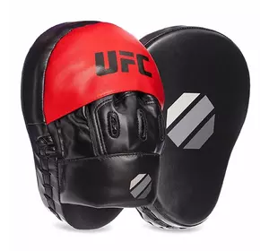 Лапа Изогнутая для бокса и единоборств UFC UHK-69754 UFC   Черно-красный (37512023)