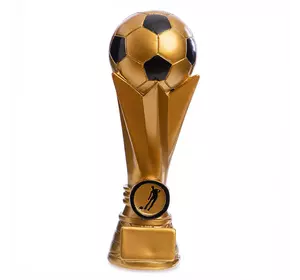 Статуэтка наградная спортивная Футбольный мяч C-2043-A5     Золотой (33508100)
