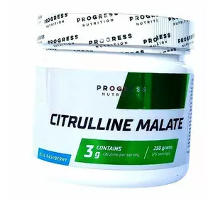 Цитруллин Малат в порошке, Citrulline malate, Progress Nutrition  250г Синяя малина (27461005)