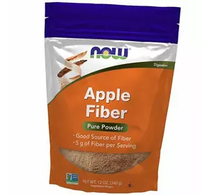 Яблочная Клетчатка, Apple Fiber, Now Foods  340г (69128026)