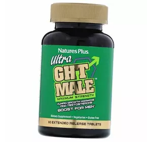 Комплекс для мужского здоровья, Ultra GHT Male, Nature's Plus  90таб (08375002)