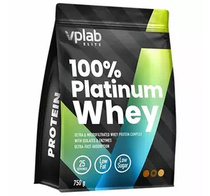 Протеин из молока коров травяного откорма, 100% Platinum Whey, VP laboratory  750г Шоколад (29099001)