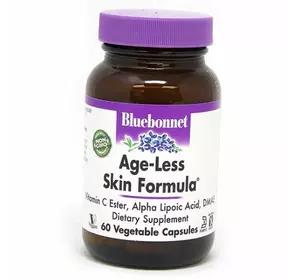 Формула омоложения кожи, Age-Less Skin Formula, Bluebonnet Nutrition  60вегкапс (70393014)