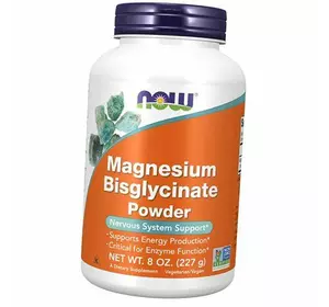 Магний Бисглицинат, Magnesium Bisglycinate Powder, Now Foods  227г (36128084)