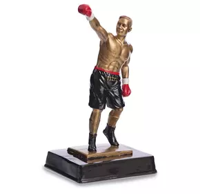 Статуэтка наградная спортивная Бокс Боксер C-4324-A8     Бронза (33508264)