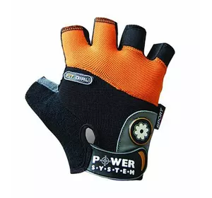 Перчатки для фитнеса и тяжелой атлетики PS-2900 Power System  S Черно-оранжевый (07227021)