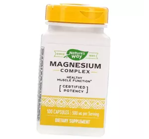 Магний, Magnesium Complex, Nature's Way  100капс (36344011)