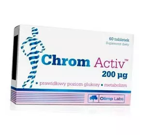 Хром, Chromium Active, Olimp Nutrition  60таб (36283081)