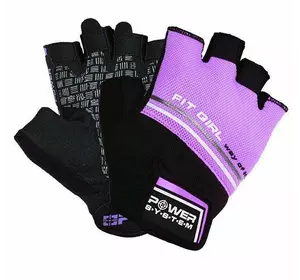 Перчатки для фитнеса и тяжелой атлетики Fit Girl Evo PS-2920 Power System  S Фиолетовый (07289001)