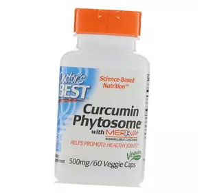 Фитосома Куркумина, Curcumin Phytosome, Doctor's Best  60вегкапс (71327004)